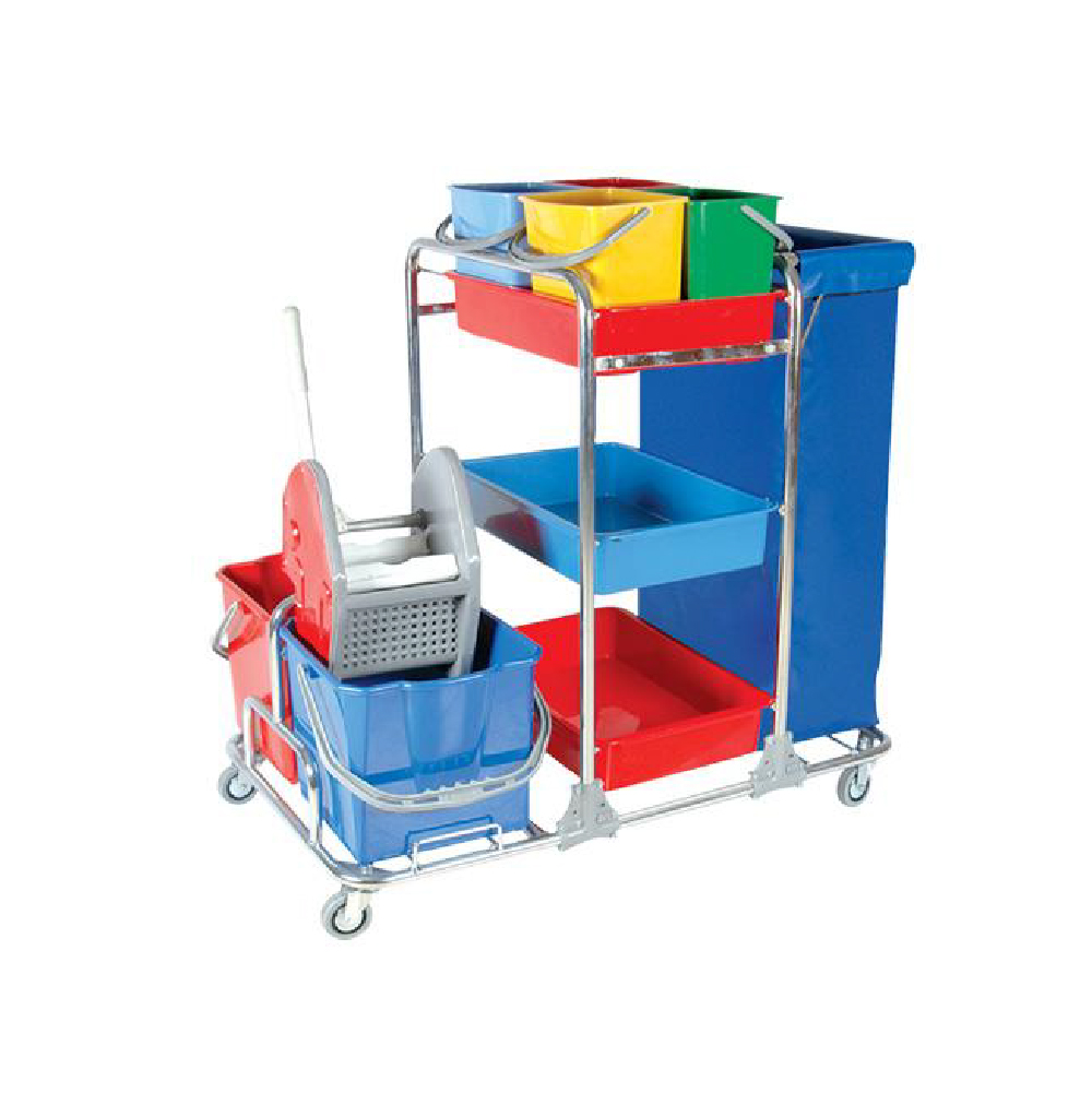 Chariot de nettoyage industriel multi fonction KHA 3101